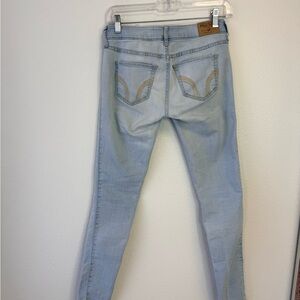 Hollister Light Blue Skinny Jeans for Women